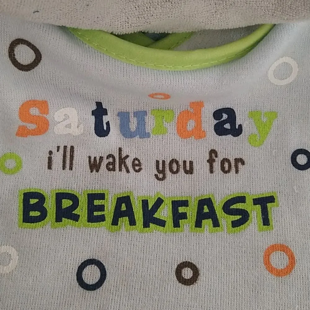 7 Bibs Week Set